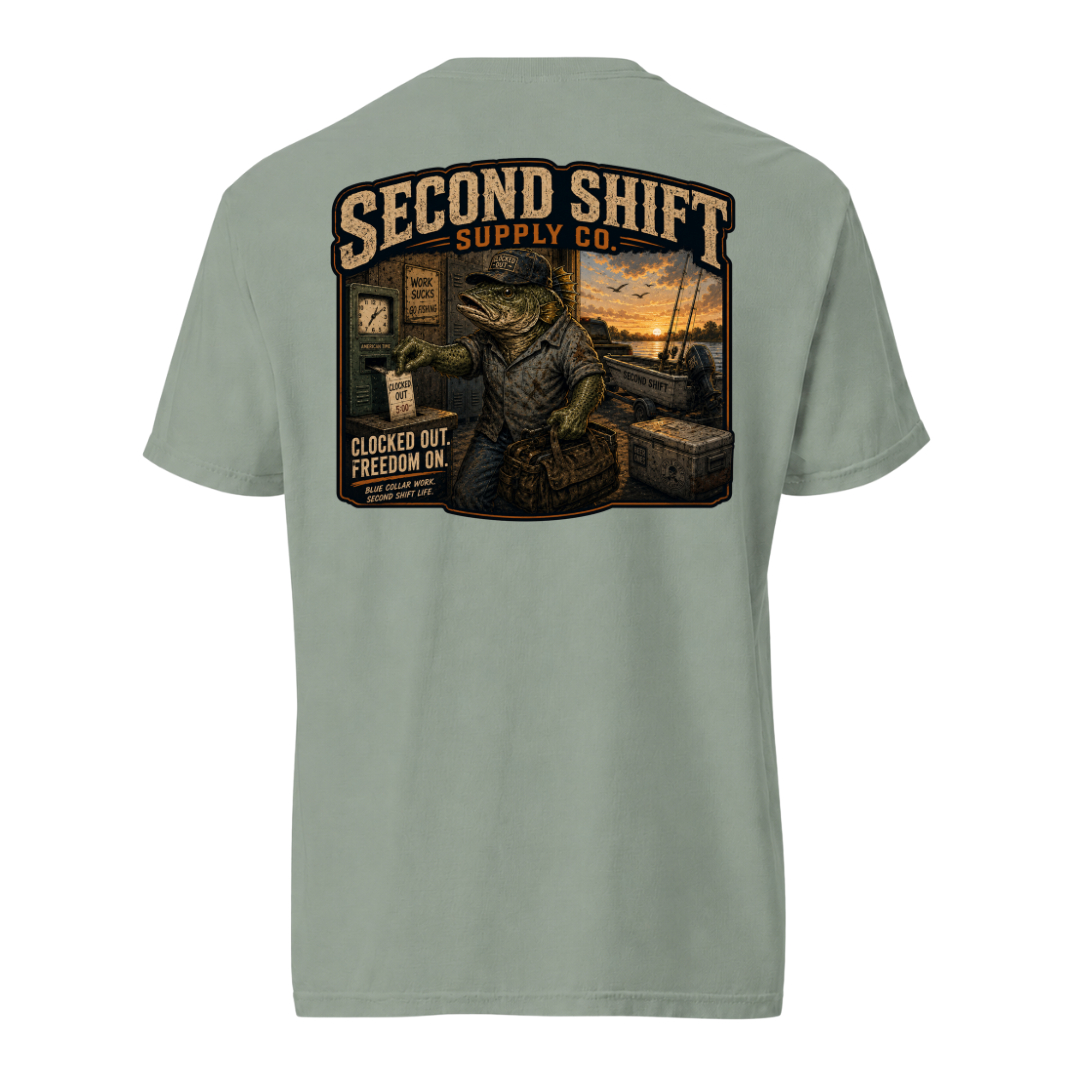 Second Shift Freedom On Shirt