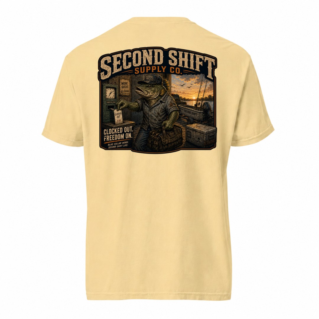 Second Shift Freedom On Shirt