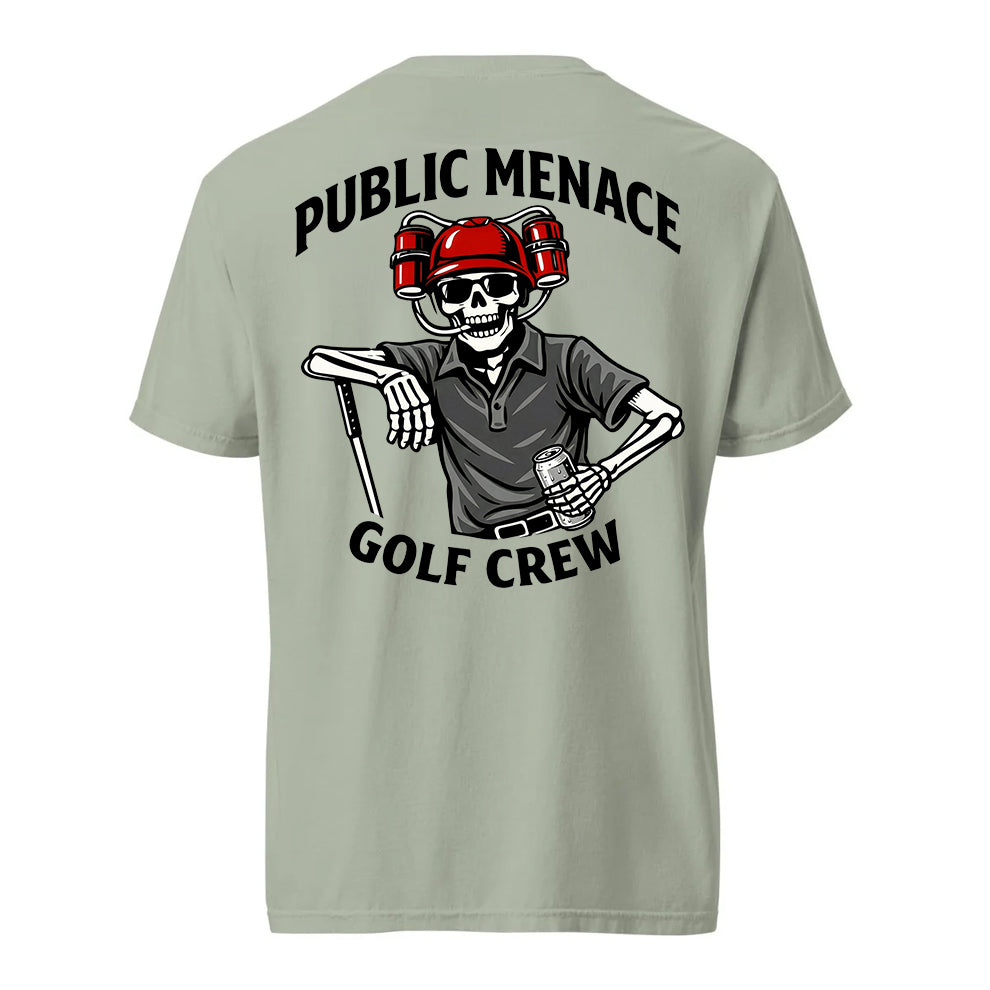 Public Menace Golf Crew Shirt