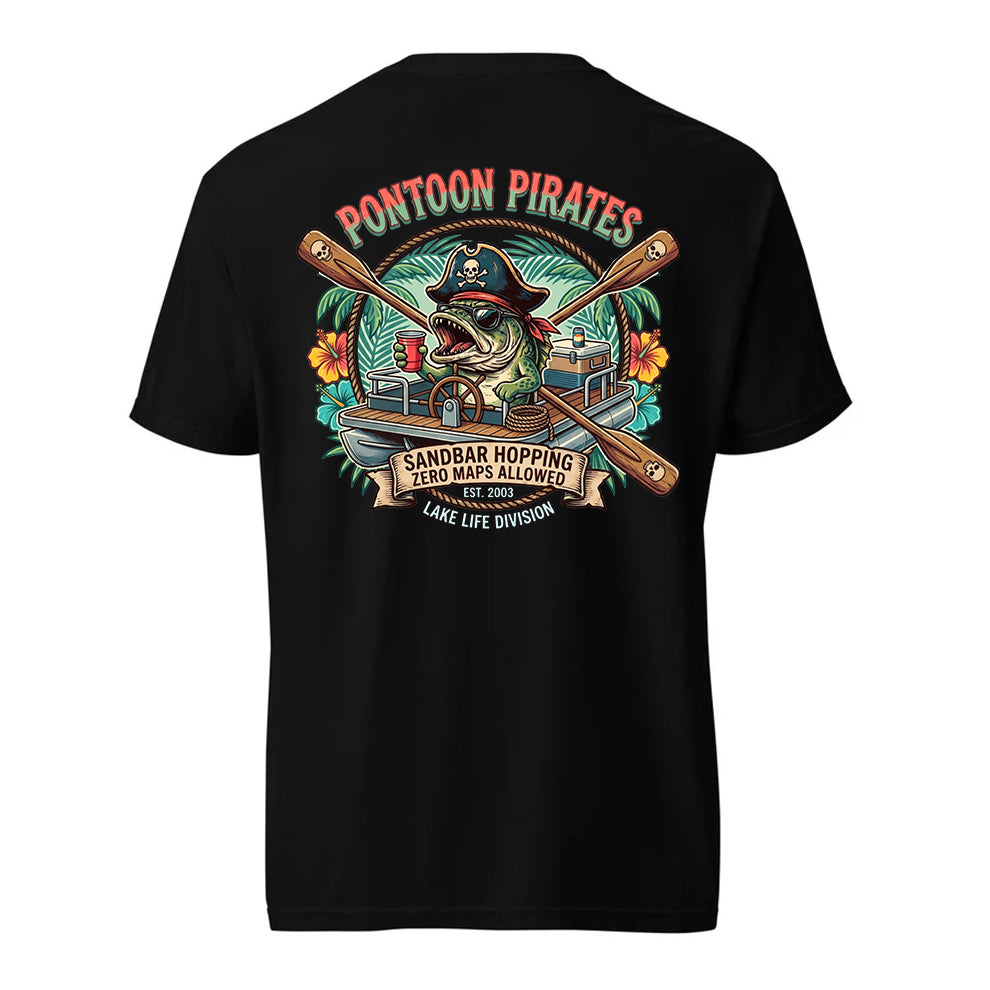 Pontoon Pirates Sandbar Hoping Shirt