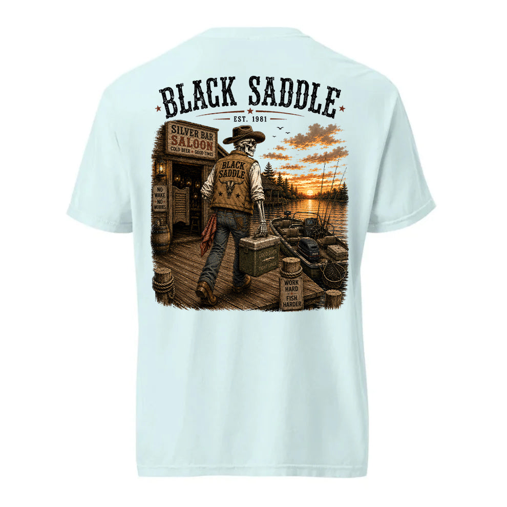 Black Saddle Saloon Shirt