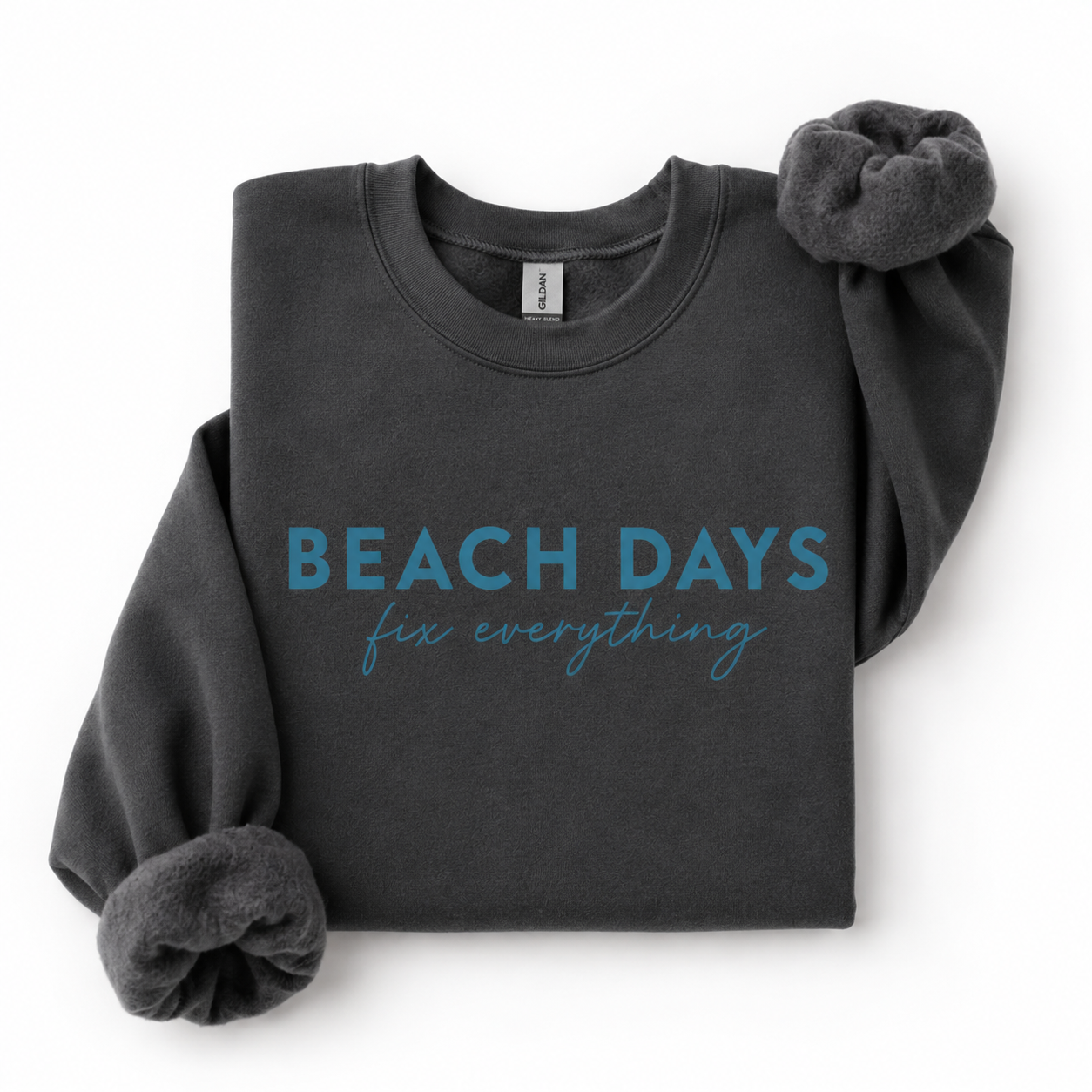 Beach Days Fix Everything Crew Sweater
