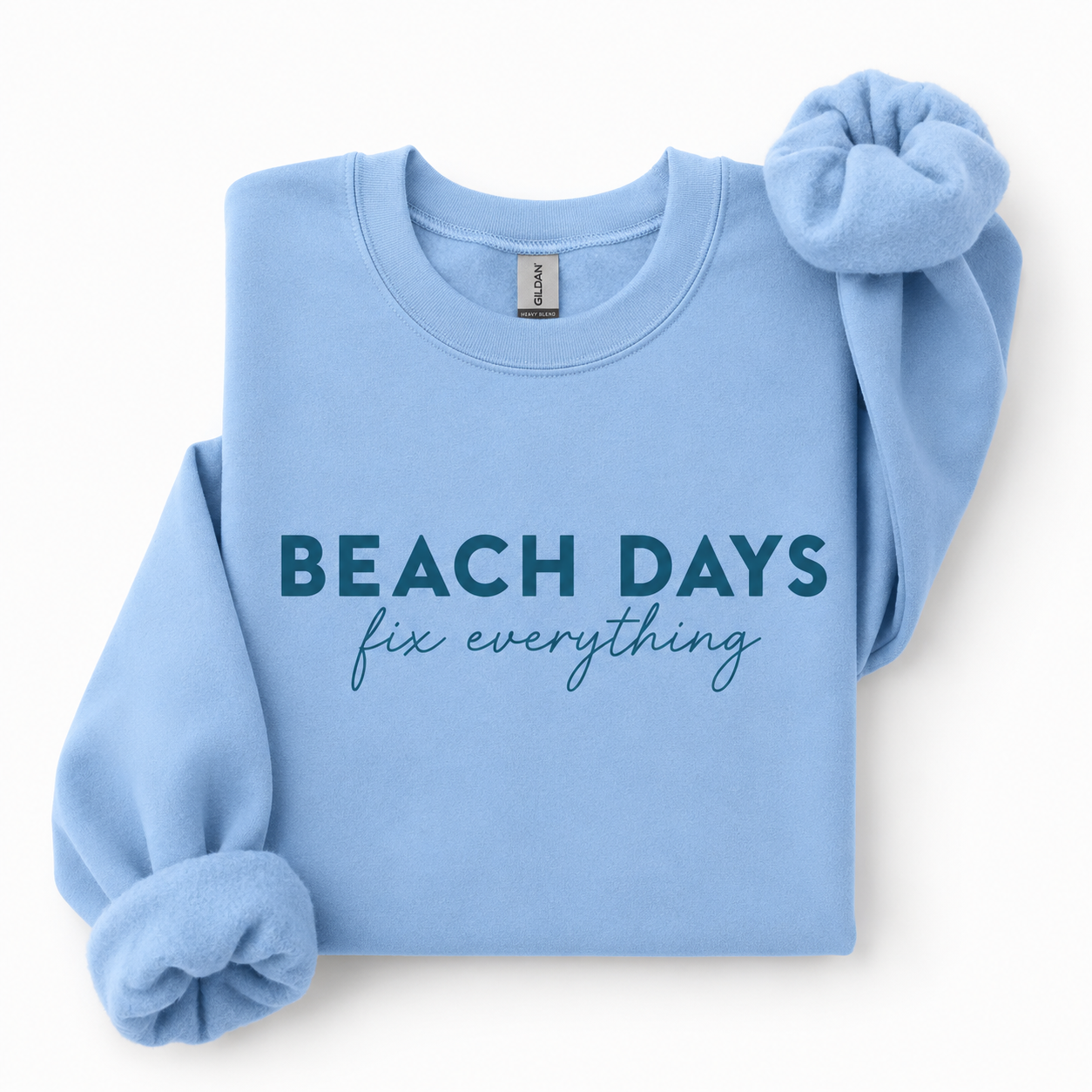 Beach Days Fix Everything Crew Sweater