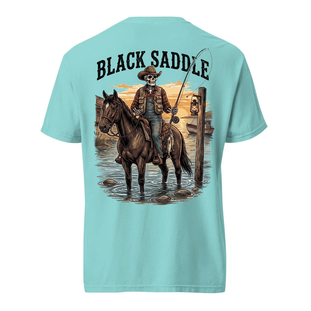 Black Saddle Saddleback Shirt