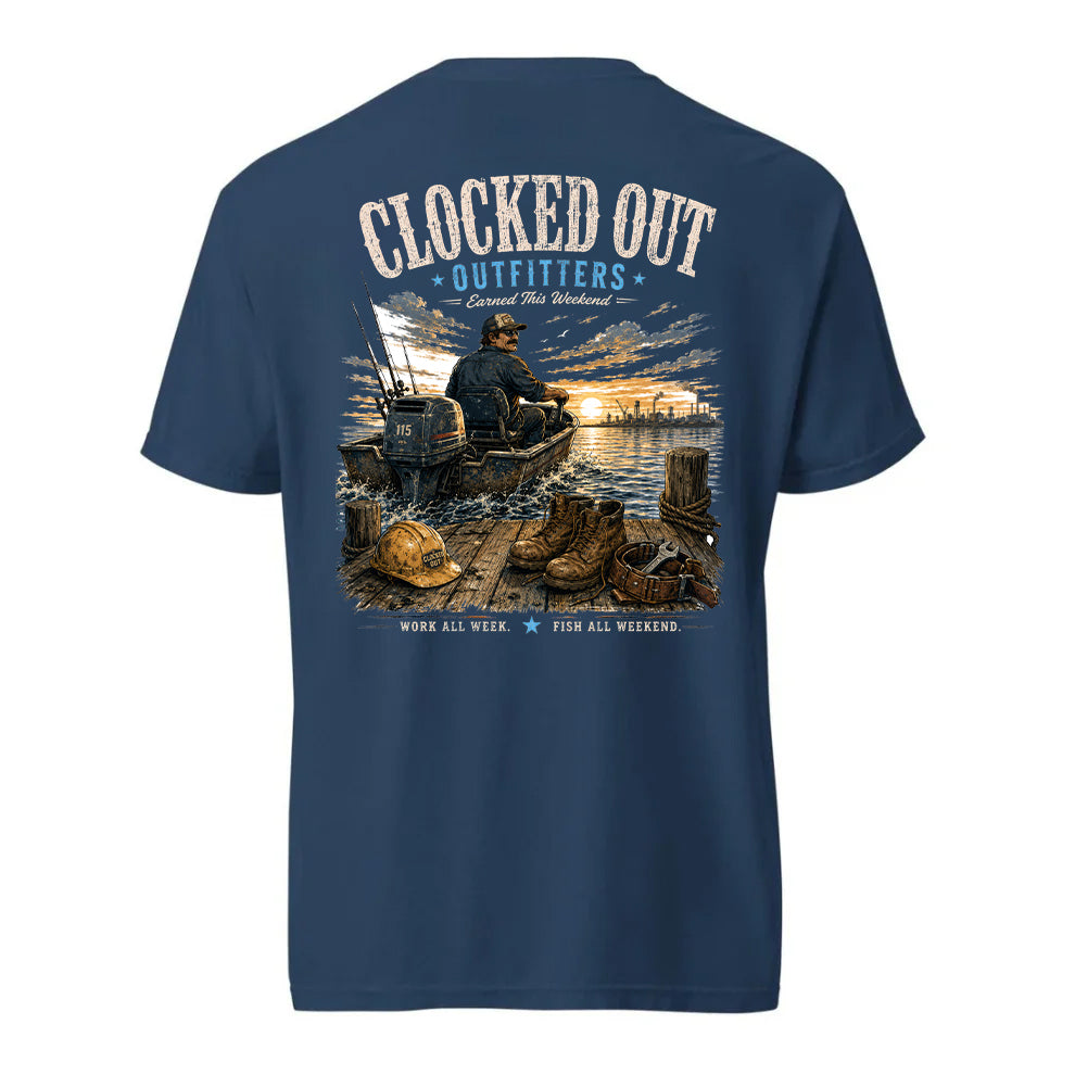 Clocked Out Earned Weekend Shirt