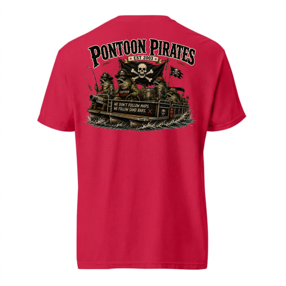 Pontoon Pirates Sandbar Raiders Shirt