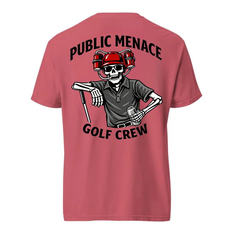 Public Menace Golf Crew Shirt