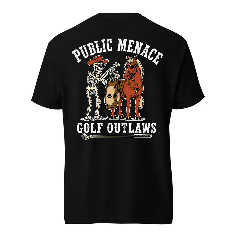 Public Menace Golf Outlaw Club Swap Shirt