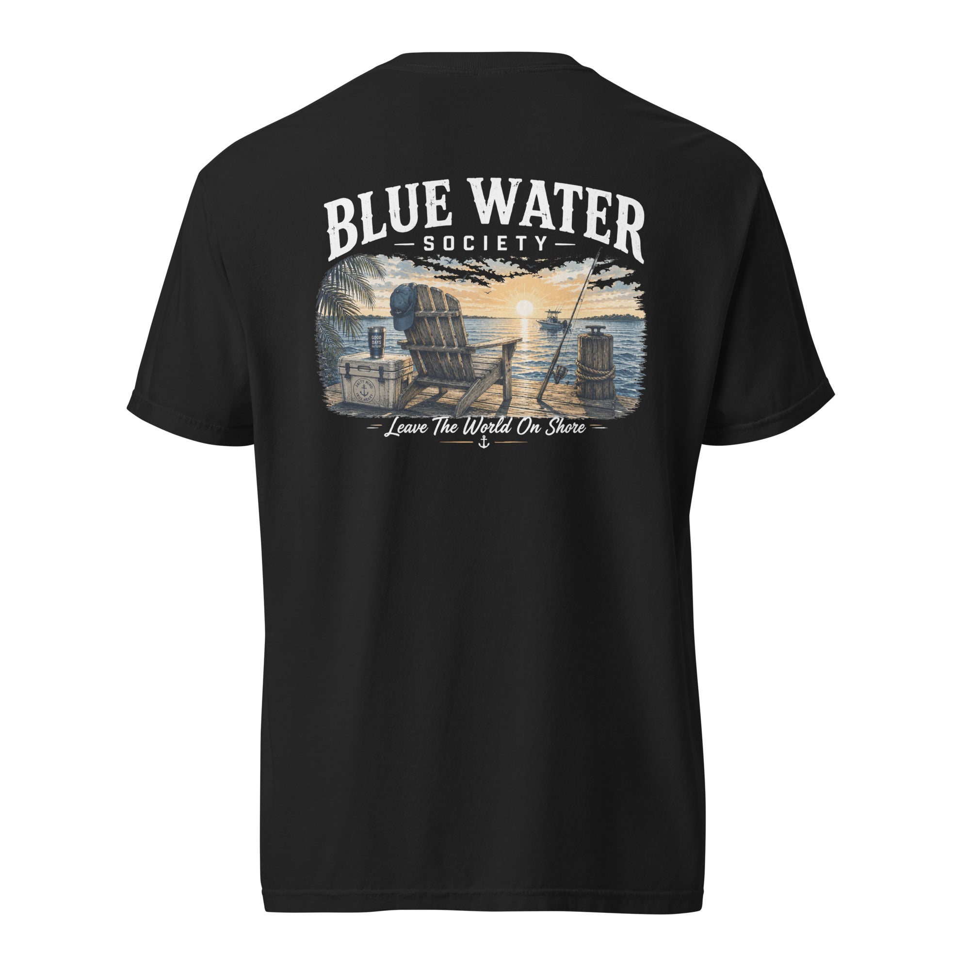 Blue Water Society Dockside Sunset Shirt