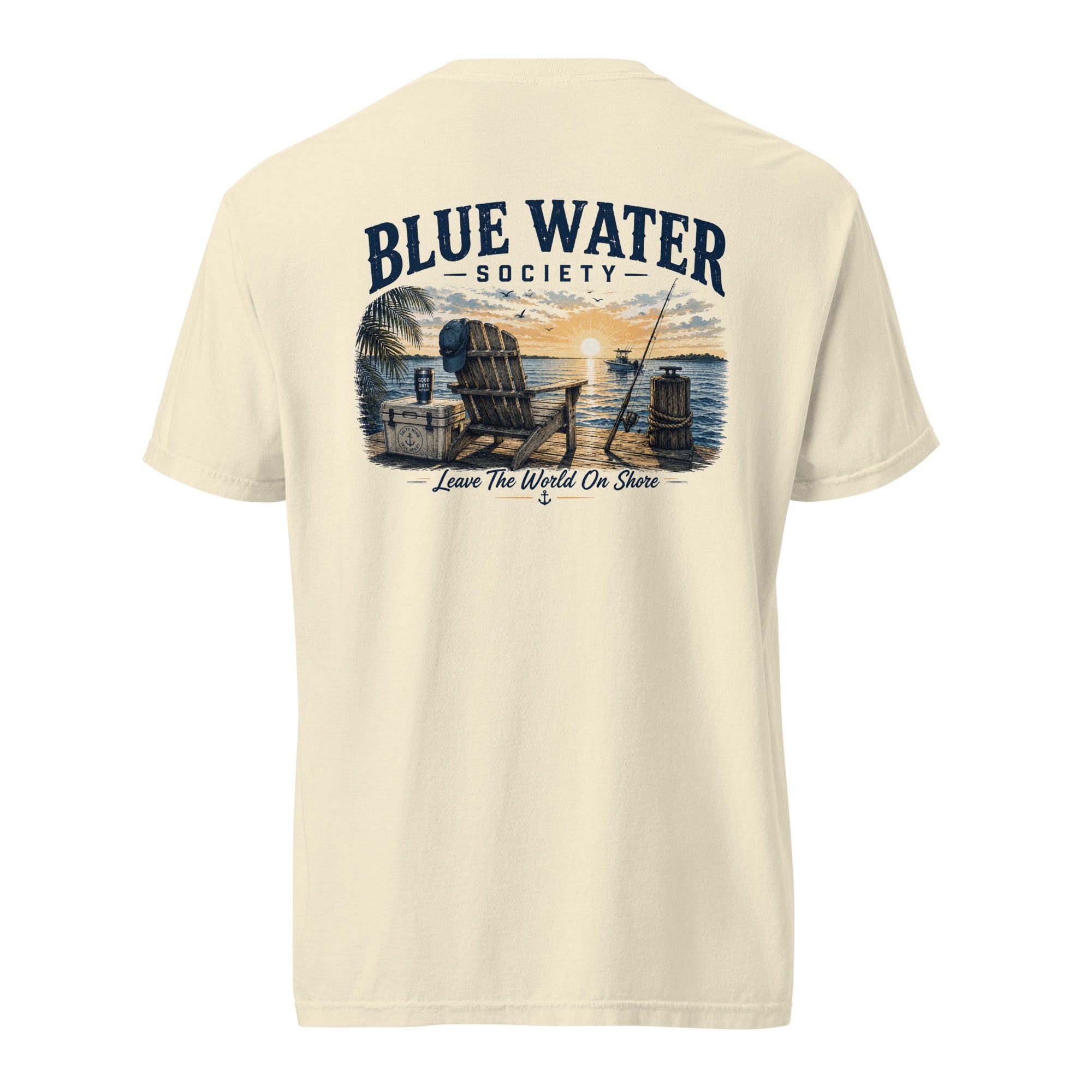 Blue Water Society Dockside Sunset Shirt