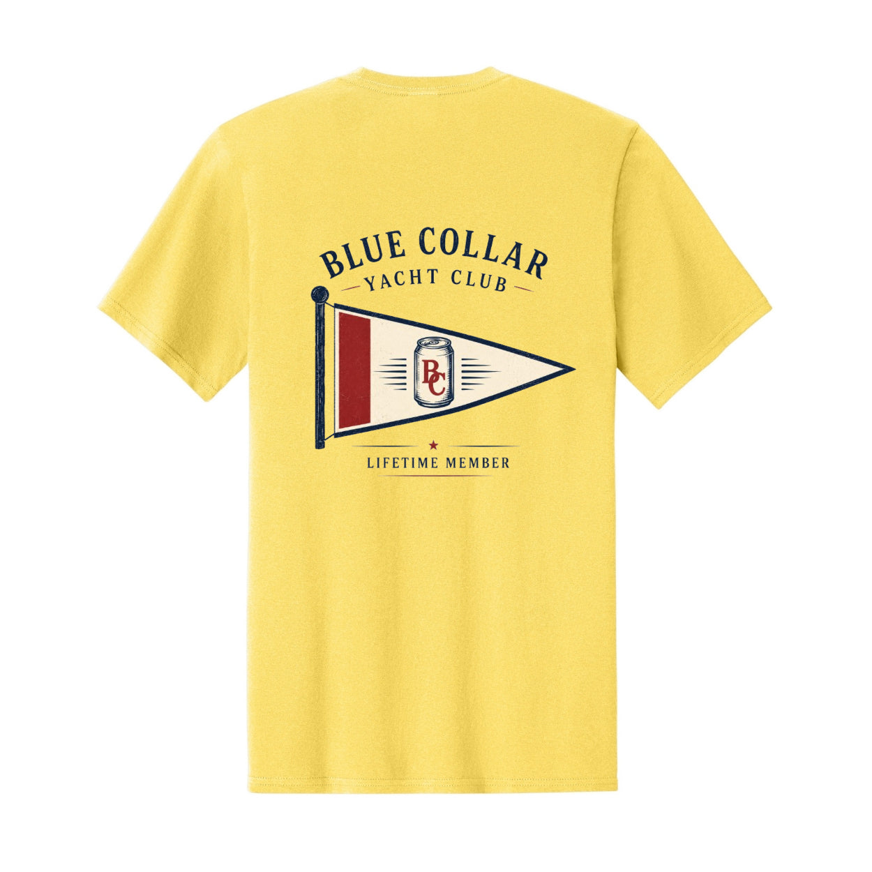 Blue Collar Yacht Club Pennant Shirt