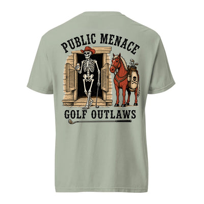 Public Menace Golf Outlaw Saloon Shirt