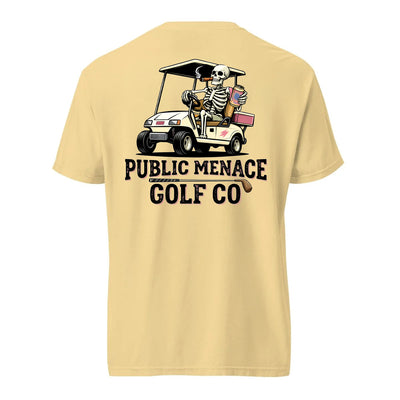 Public Menace Skeleton Cart Shirt