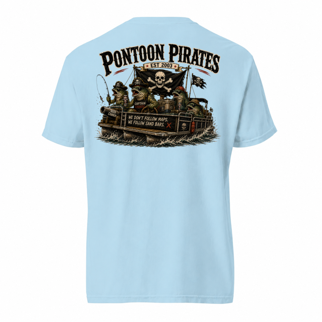 Pontoon Pirates Sandbar Raiders Shirt