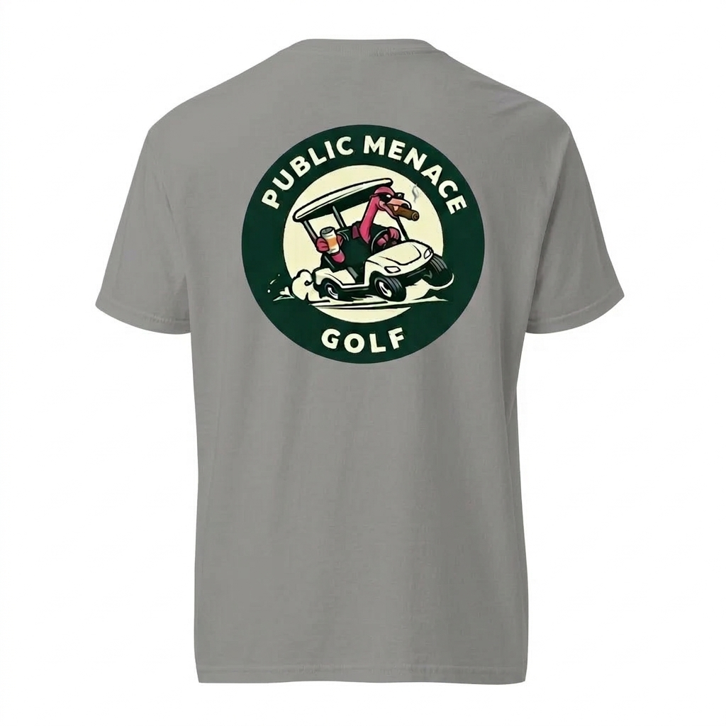 Public Menace Golf T-Shirt