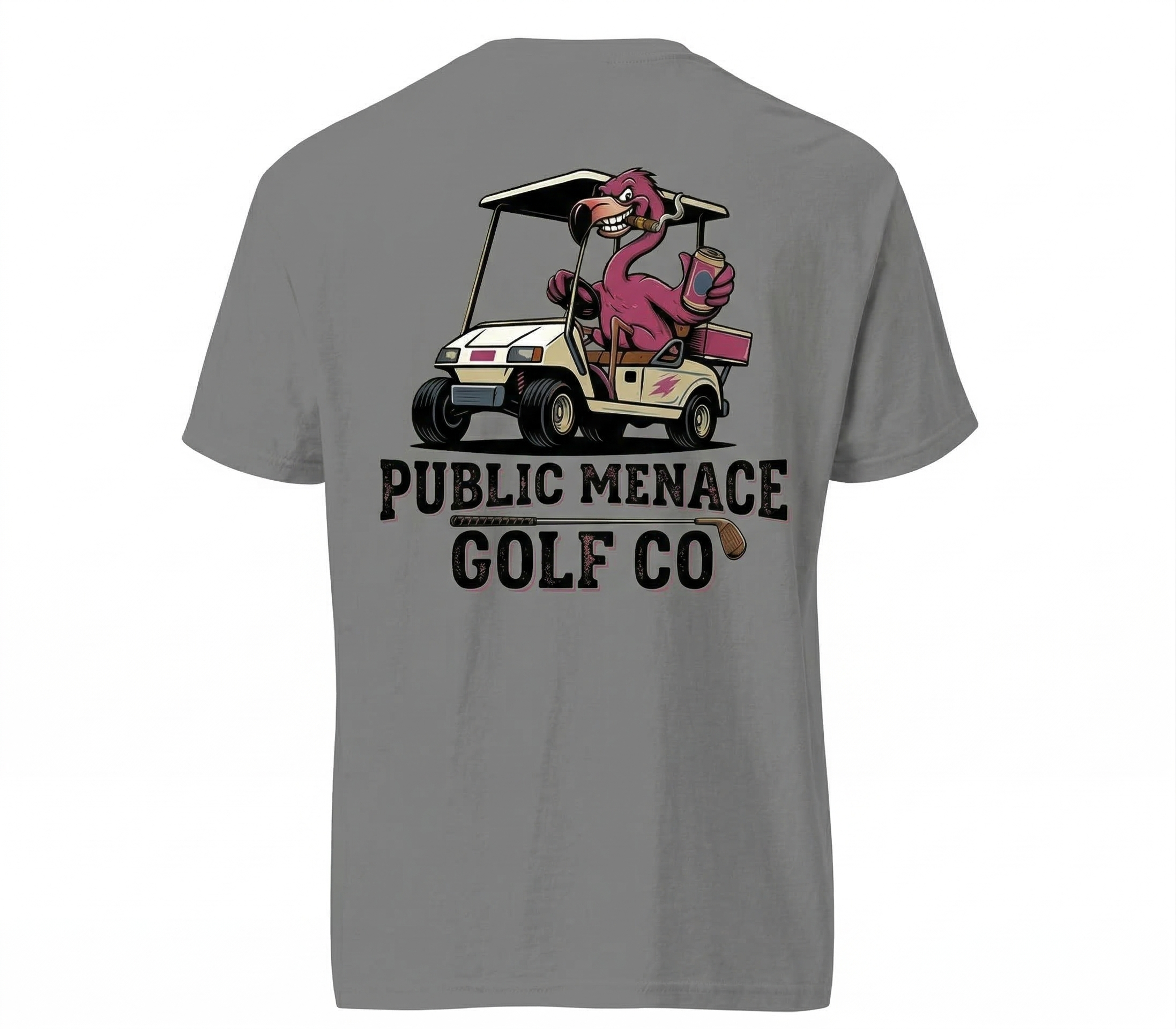 Public Menace Golf Cart Shirt