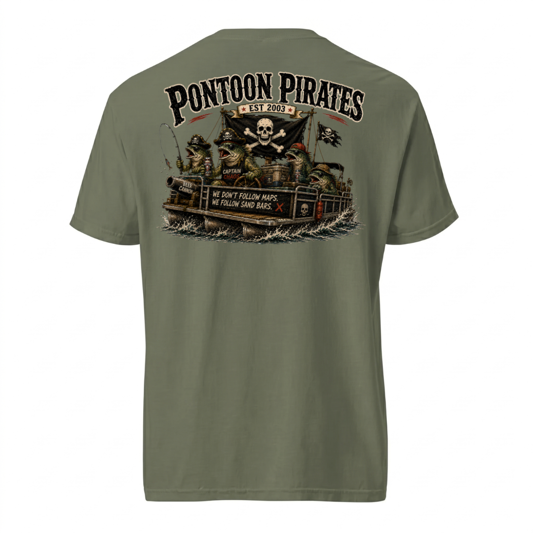 Pontoon Pirates Sandbar Raiders Shirt