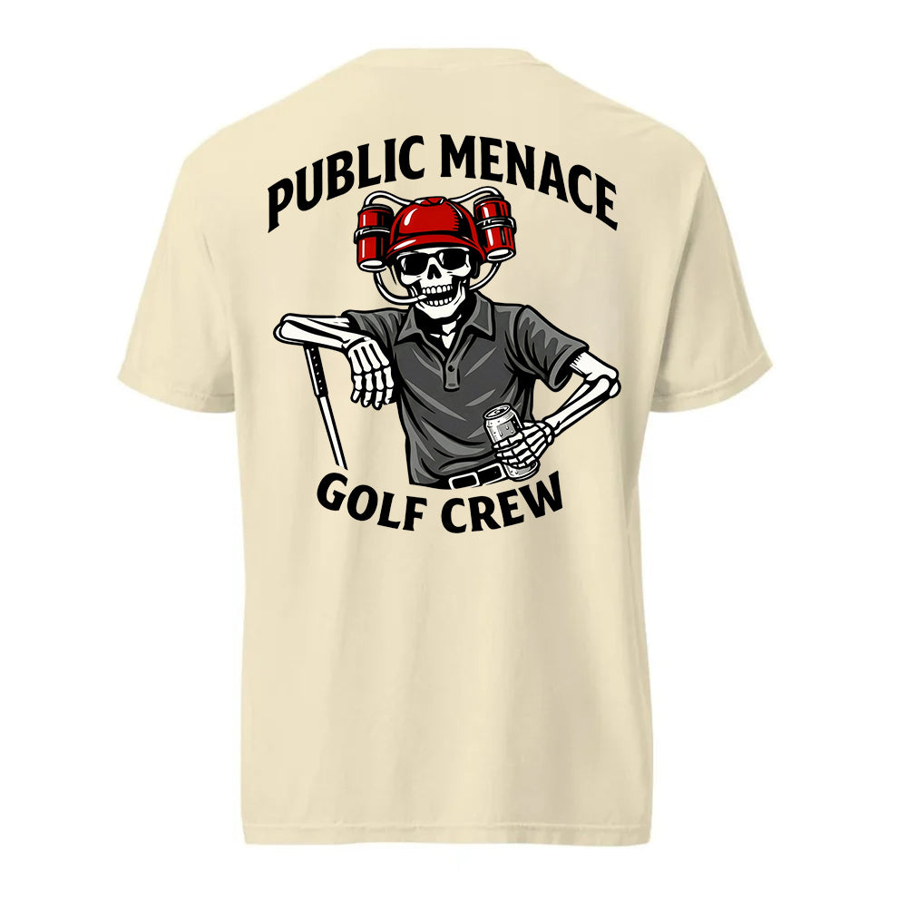 Public Menace Golf Crew Shirt