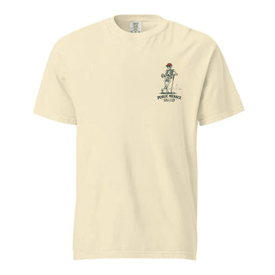 Public Menace Golf Club Skeleton Shirt
