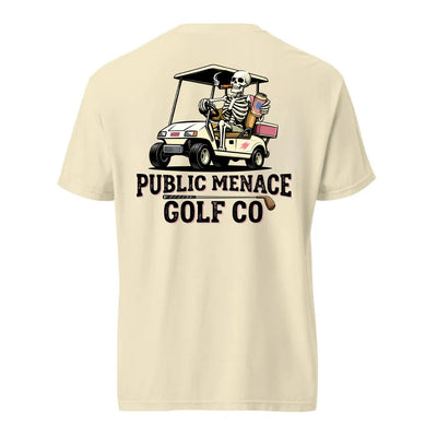 Public Menace Skeleton Cart Shirt