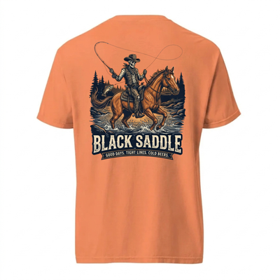 Black Saddle River Rider Shirt