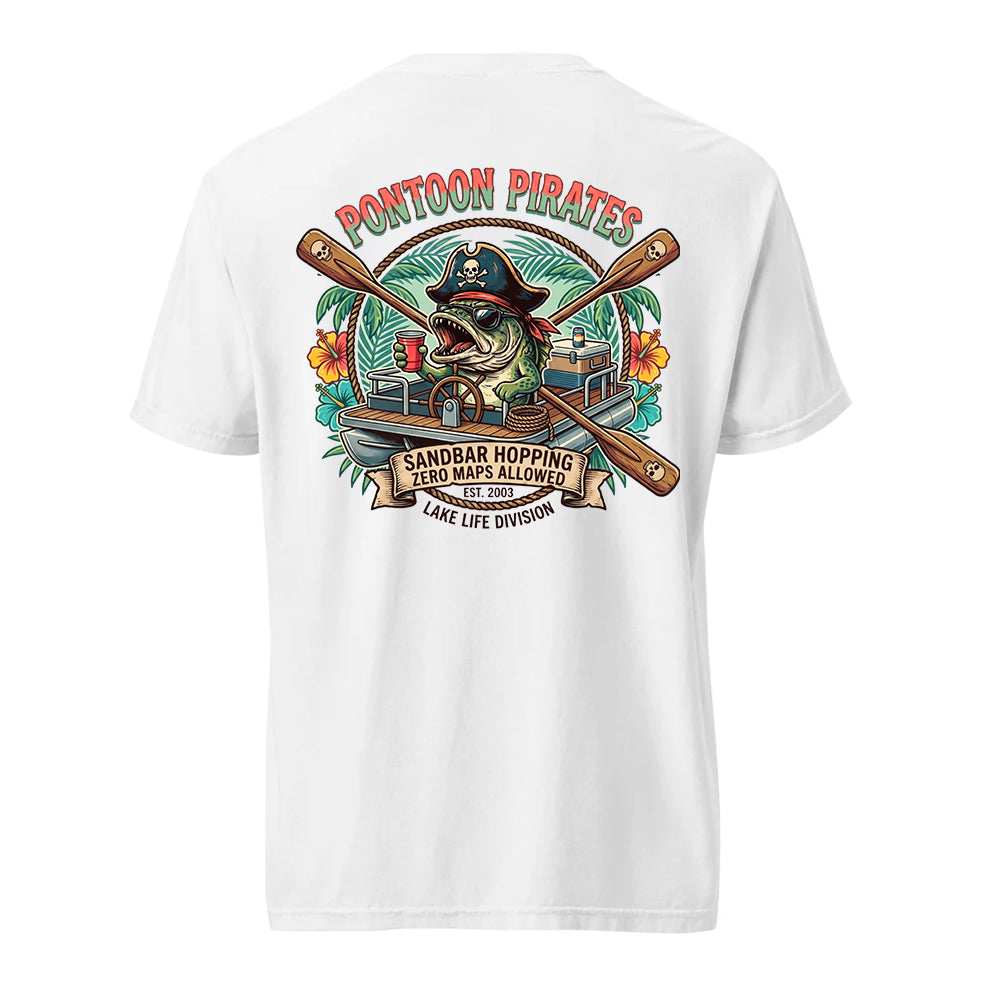 Pontoon Pirates Sandbar Hoping Shirt