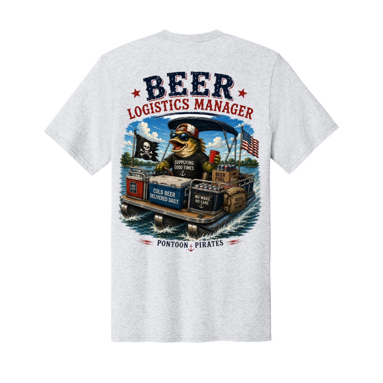 Pontoon Pirates Beer Logistics Manager Shirt