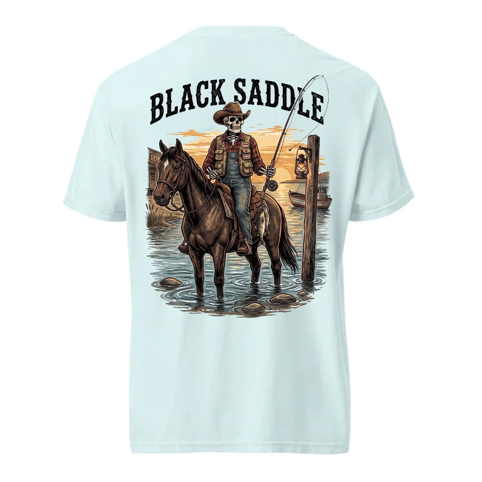 Black Saddle Saddleback Shirt