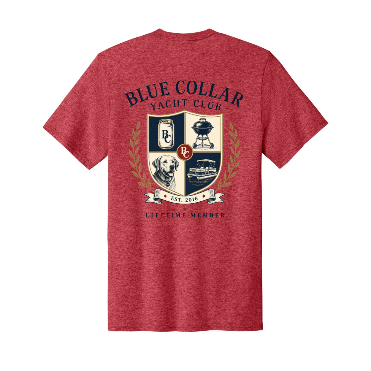 Blue Collar Yacht Club Pennant Shirt