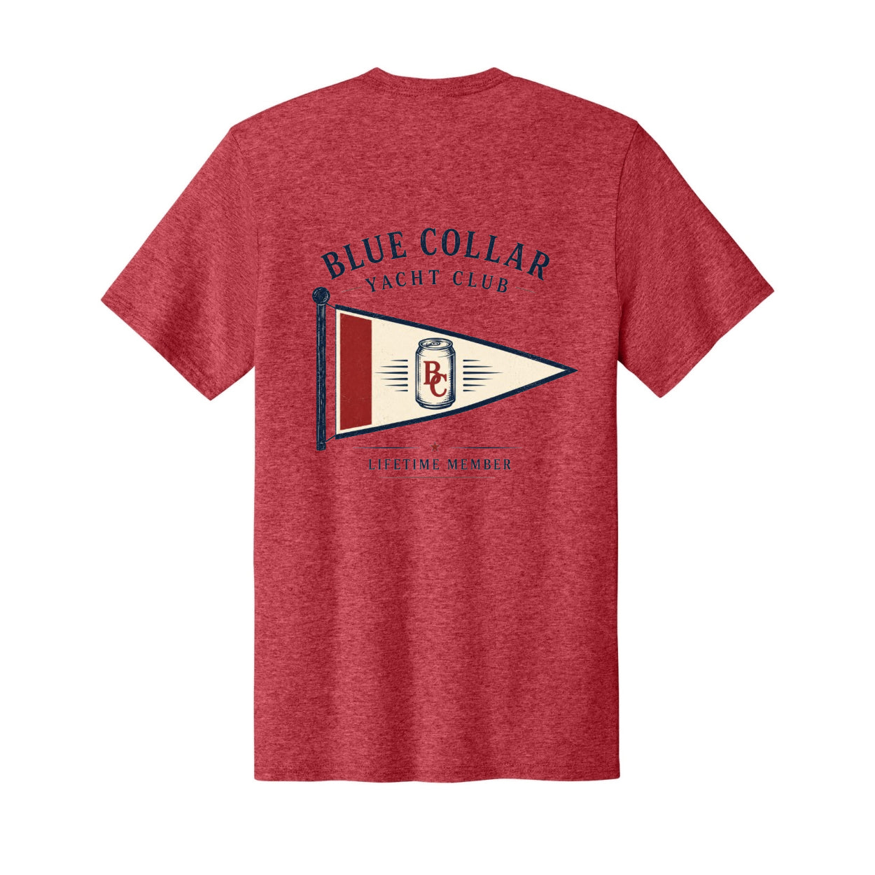 Blue Collar Yacht Club Pennant Shirt