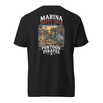 Pontoon Pirates Marina Happy Hour Shirt