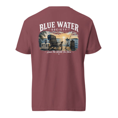 Blue Water Society Dockside Sunset Shirt