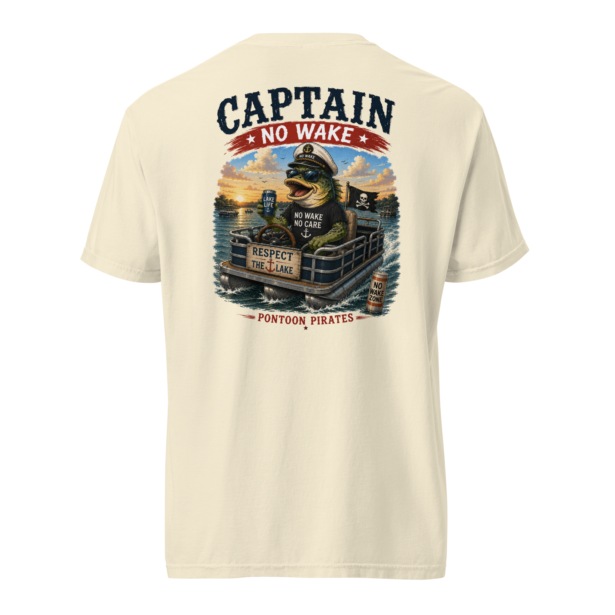 Pontoon Pirates Lake Captain Shirt