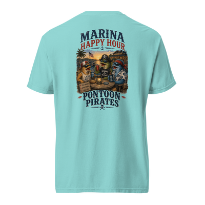 Pontoon Pirates Marina Happy Hour Shirt