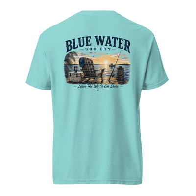Blue Water Society Dockside Sunset Shirt