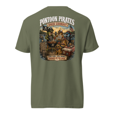 Pontoon Pirates Dock Cookout Shirt