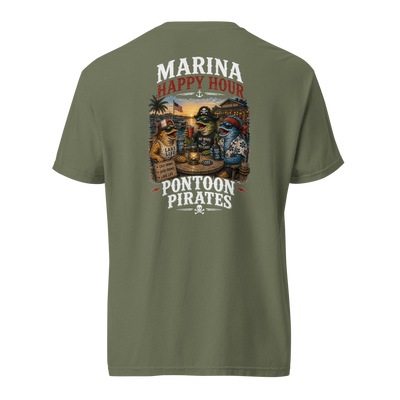 Pontoon Pirates Marina Happy Hour Shirt