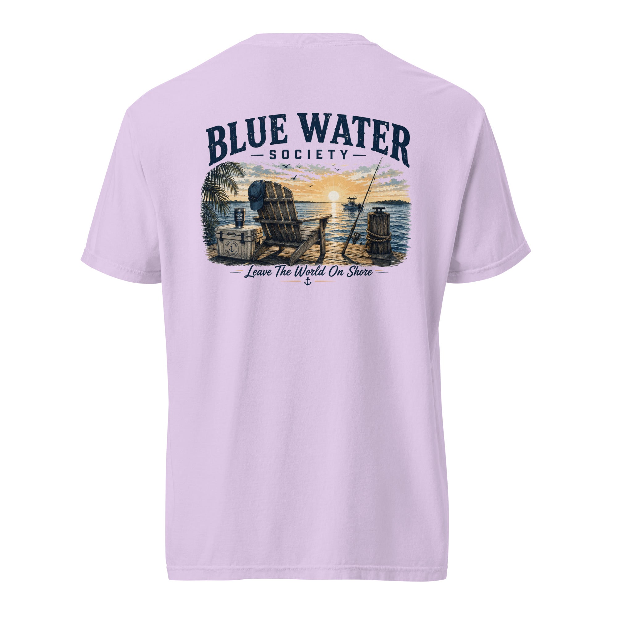 Blue Water Society Dockside Sunset Shirt