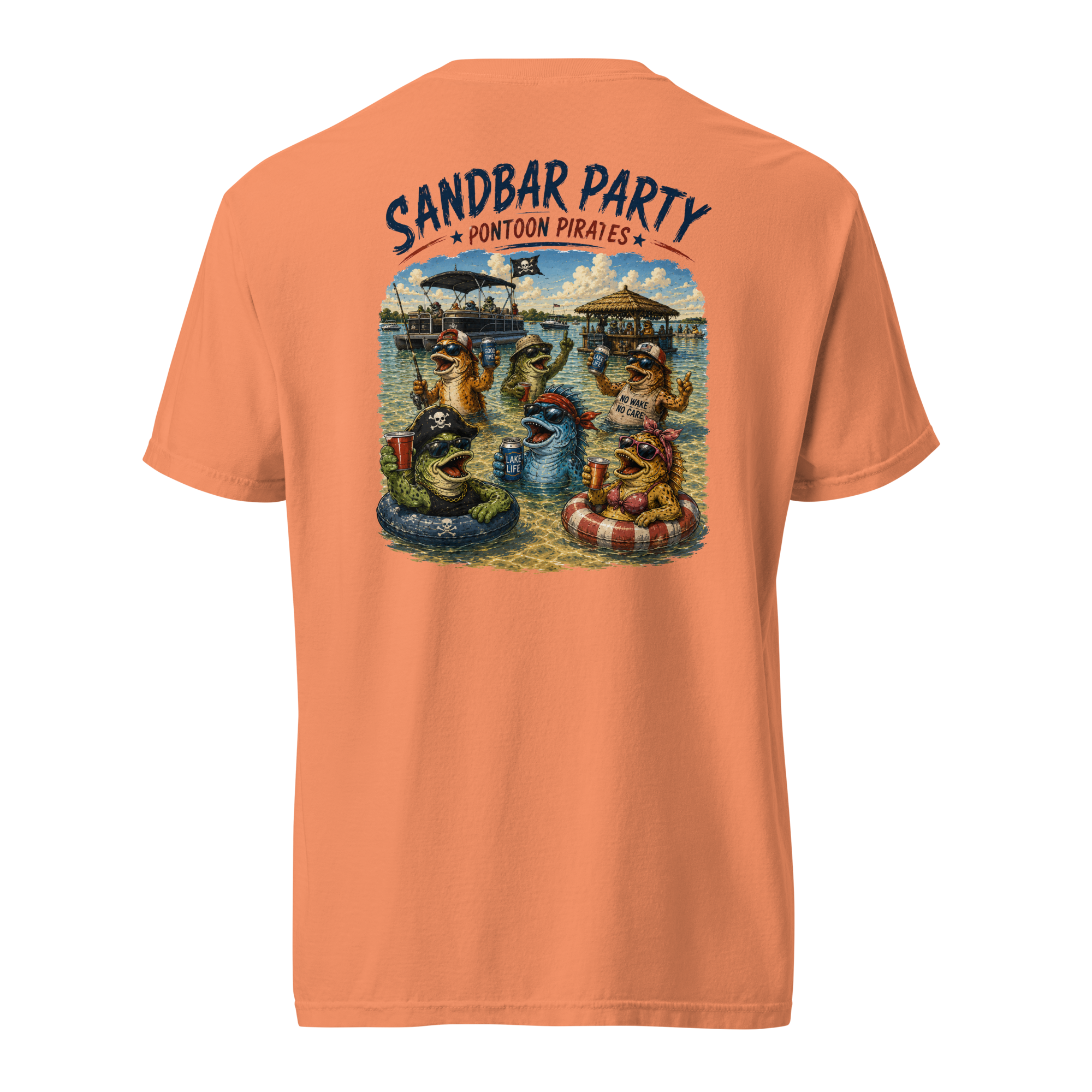 Pontoon Pirates Sandbar Party Shirt