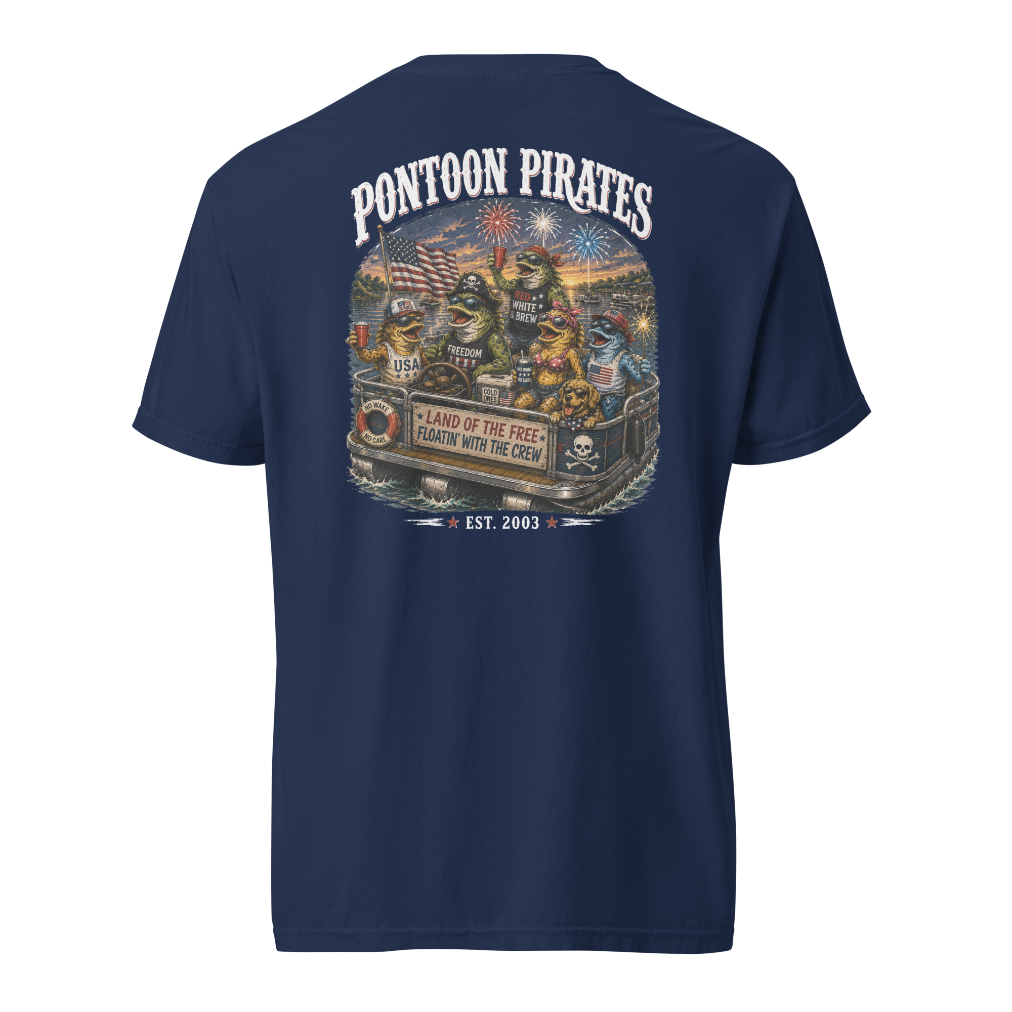Pontoon Pirates Freedom Float Shirt