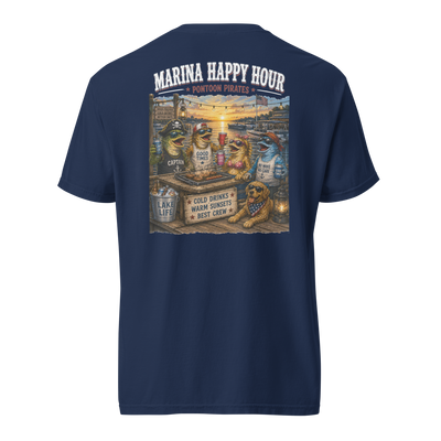 Pontoon Pirates Happy Hour Shirt