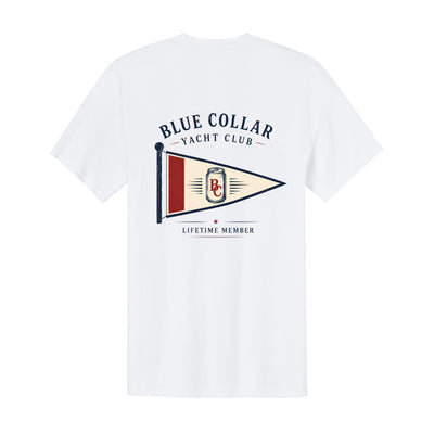Blue Collar Yacht Club Pennant Shirt